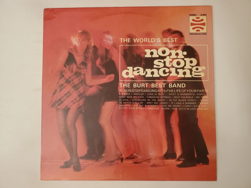 The Burt Best Band The World's Best Non-Stop Dancing vinyl record